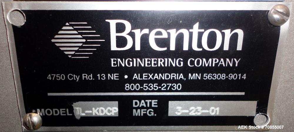 Used Brenton Model TL-KD-CP Top Load Case Packer