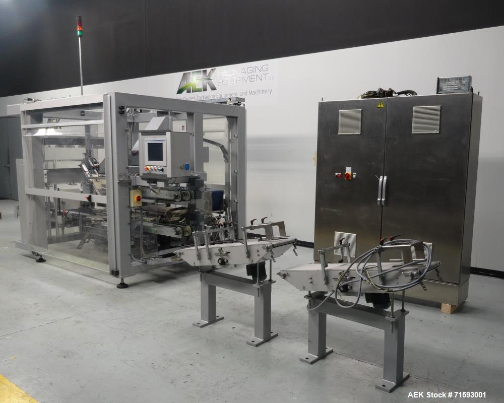 Used Cermex Gebo Model SD-59 Compact Top Loading Robotic Carton Case Packer