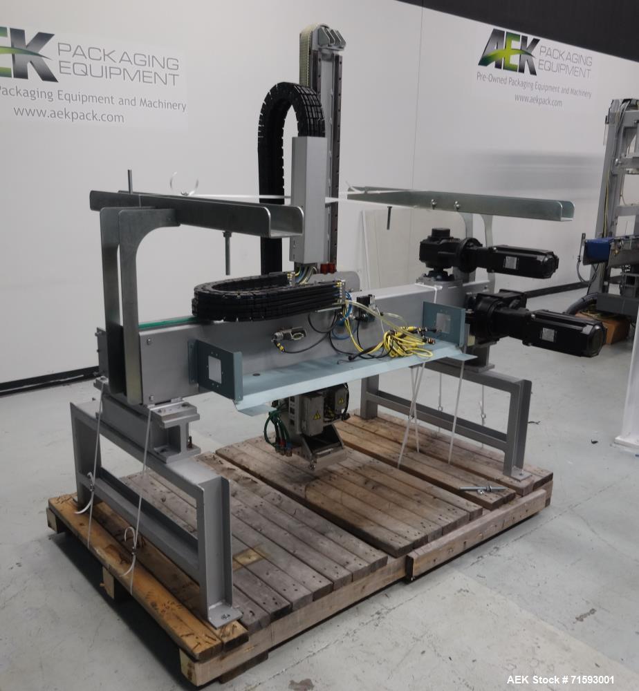 Used Cermex Gebo Model SD-59 Compact Top Loading Robotic Carton Case Packer