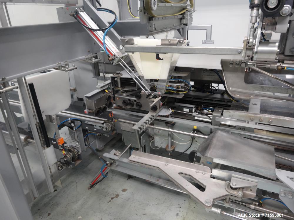 Used Cermex Gebo Model SD-59 Compact Top Loading Robotic Carton Case Packer