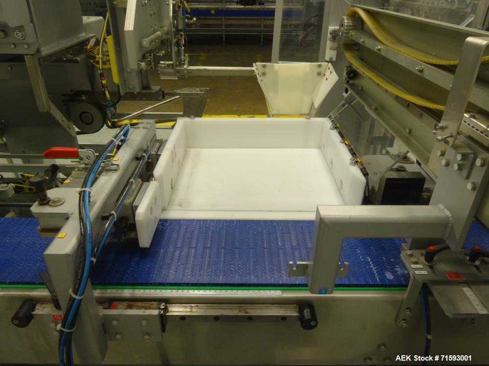 Used Cermex Gebo Model SD-59 Compact Top Loading Robotic Carton Case Packer