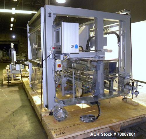Used Cermex Sidel Model SD-59 Compact Top Loading Robotic Case Packer