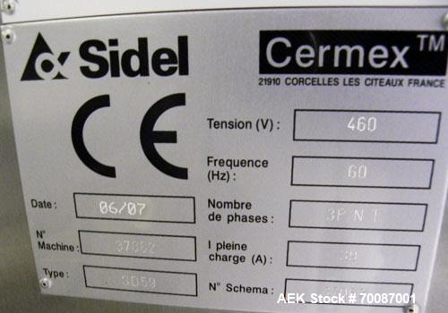 Used- Cermex Sidel Model SD-59 Compact Top Loading Robotic Case Packer