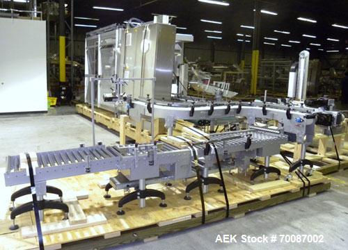 Used Cermex Sidel Model SD-59 Compact Top Loading Robotic Case Packer