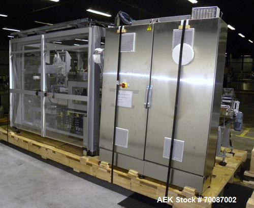 Used Cermex Sidel Model SD-59 Compact Top Loading Robotic Case Packer