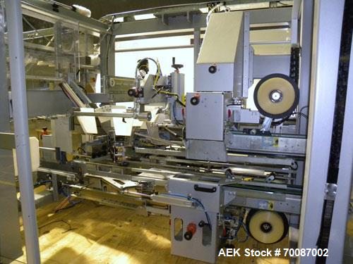 Used Cermex Sidel Model SD-59 Compact Top Loading Robotic Case Packer