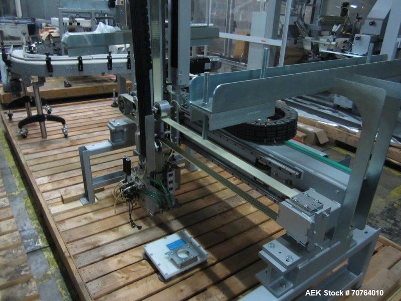 Used Cermex Sidel Model SD-59 Compact Top Loading Robotic Case Packer
