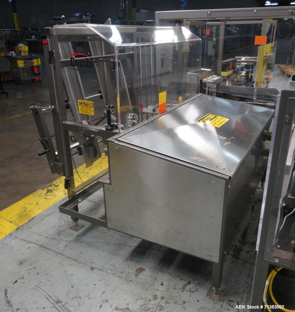 Used- Combi Model 2HL Automatic Case Erector Packer and Sealer