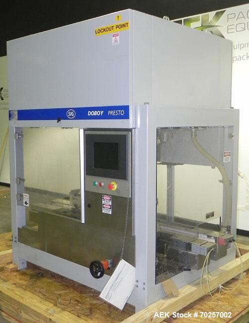 Used SIG Doboy Presto Robotic Top Load Case Packer
