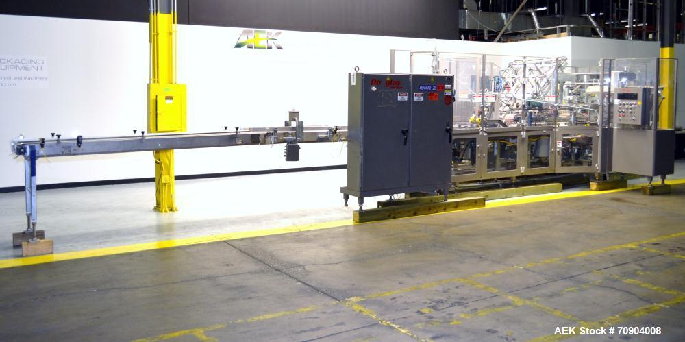 Used- Douglas Machine KDCP-21 Carton Case Packer Erector and Sealer