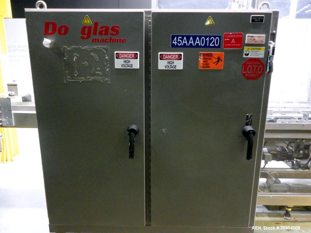 Used- Douglas Machine KDCP-21 Carton Case Packer Erector and Sealer