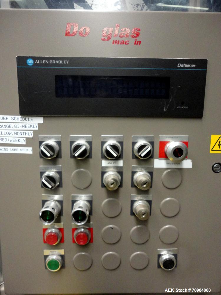 Used- Douglas Machine KDCP-21 Carton Case Packer Erector and Sealer