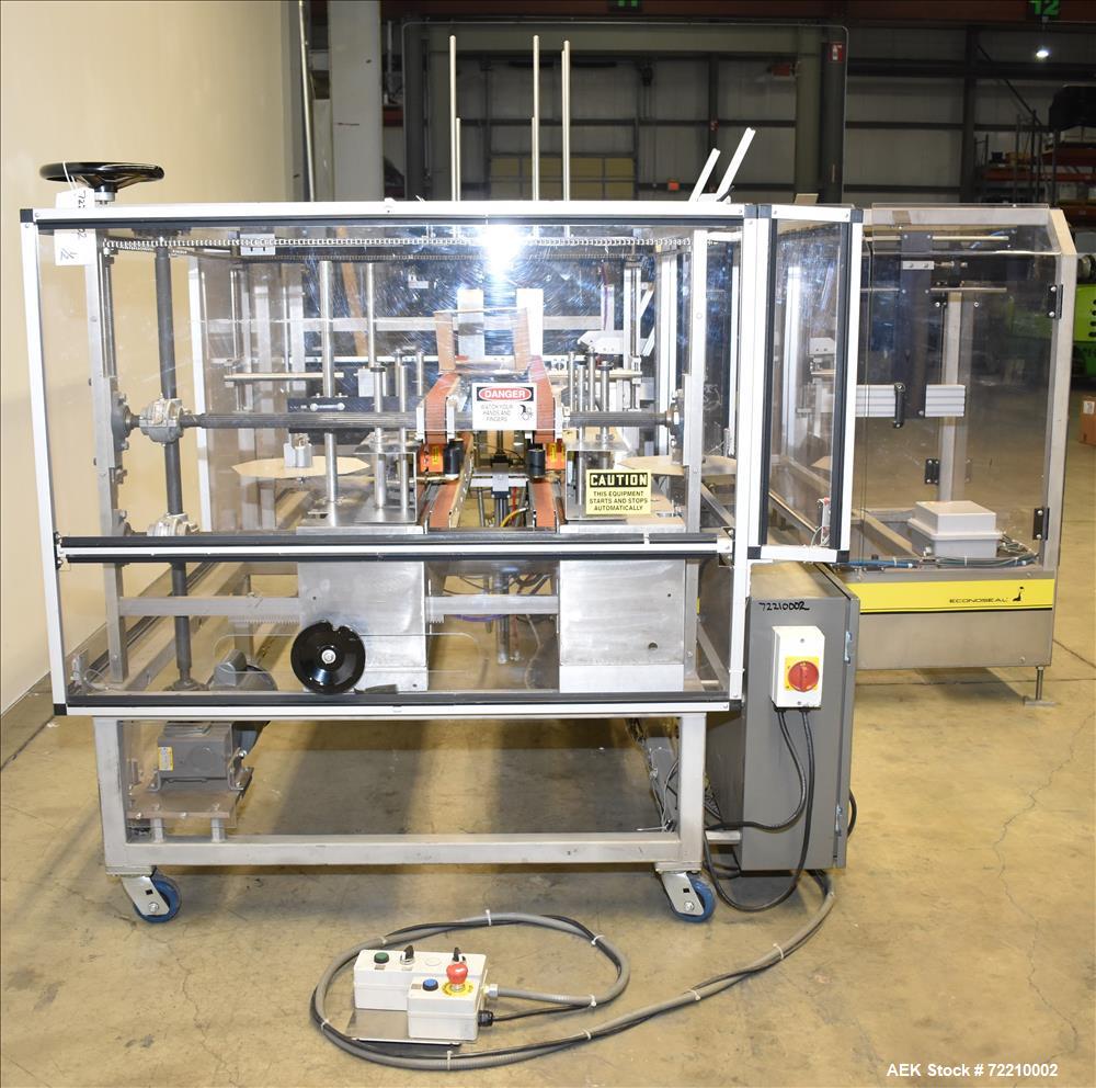 Used Econocorp Econocaser Model 8534 Automatic Case Erector Packer and Sealer f