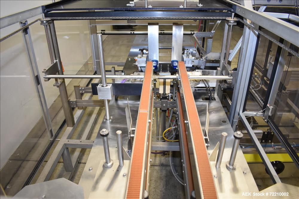 Used Econocorp Econocaser Model 8534 Automatic Case Erector Packer and Sealer f