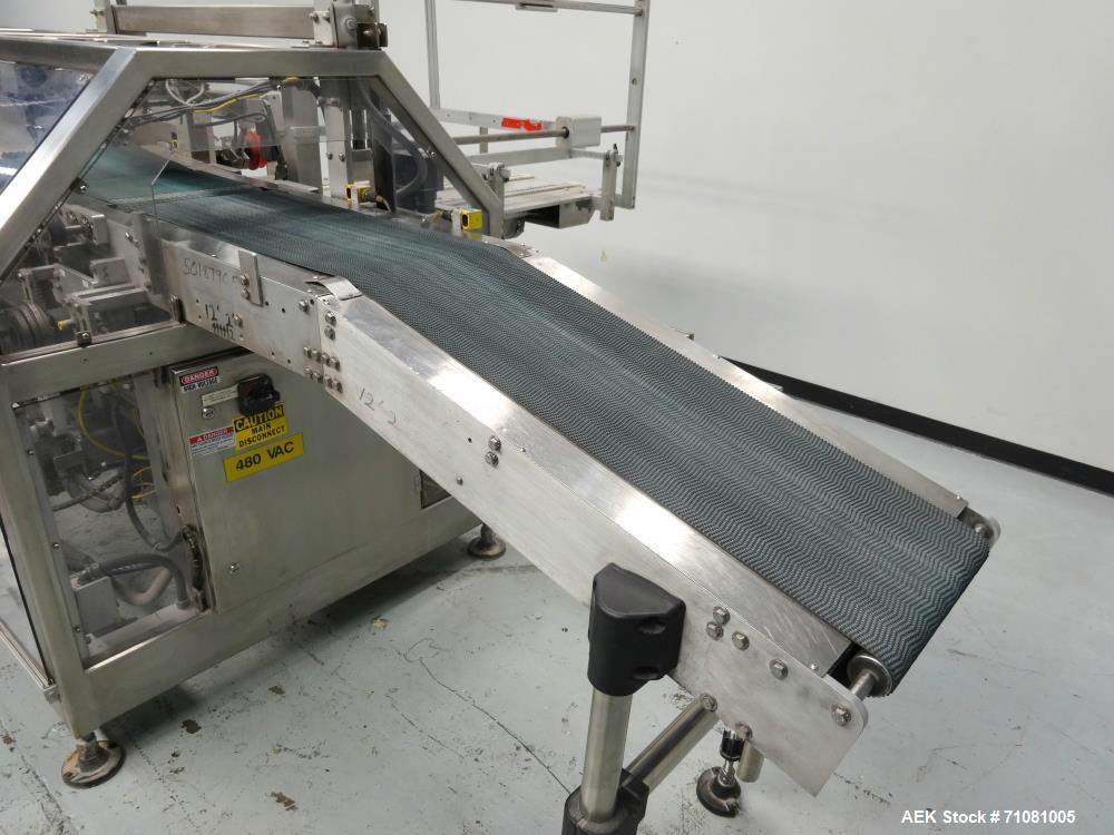 Used Fallas Model NDX-220 KR-7 Automatic Pouch/Bag Case Packer Erector Packer