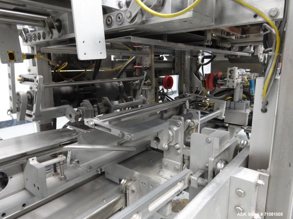 Used Fallas Model NDX-220 KR-7 Automatic Pouch/Bag Case Packer Erector Packer