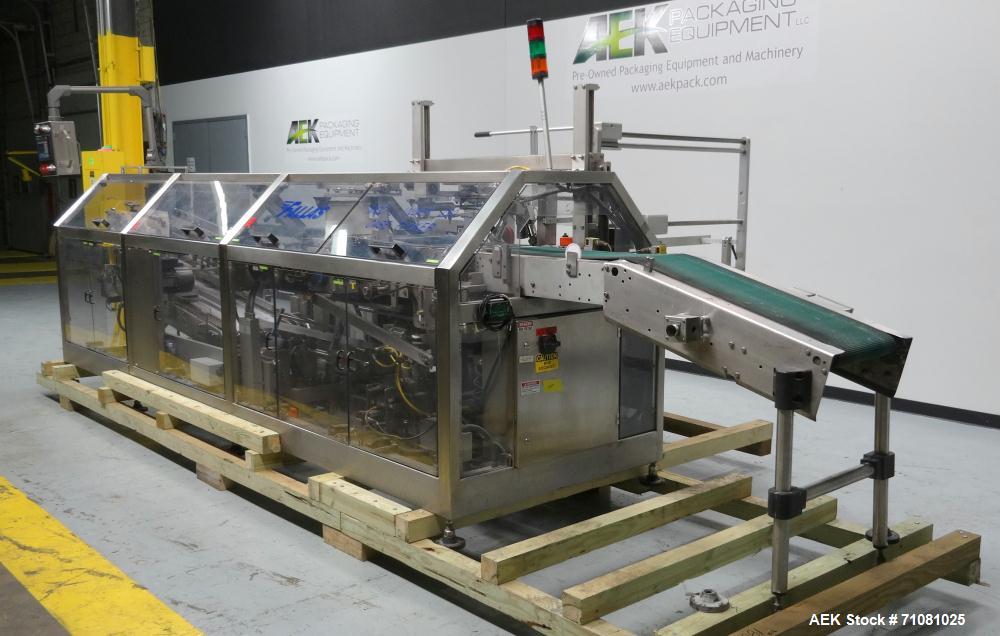 Used Fallas Model RH HS NDX-220 Automatic Pouch/Bag Case Erector Packer Sealer