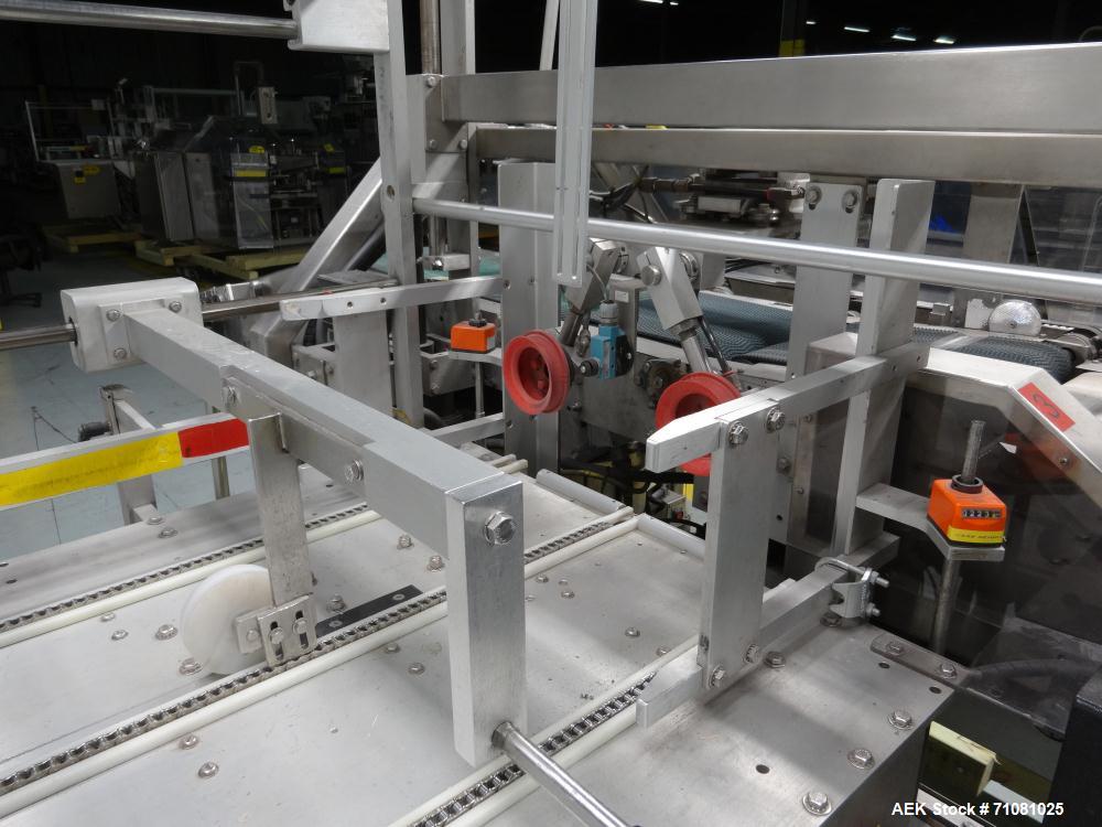 Used Fallas Model RH HS NDX-220 Automatic Pouch/Bag Case Erector Packer Sealer