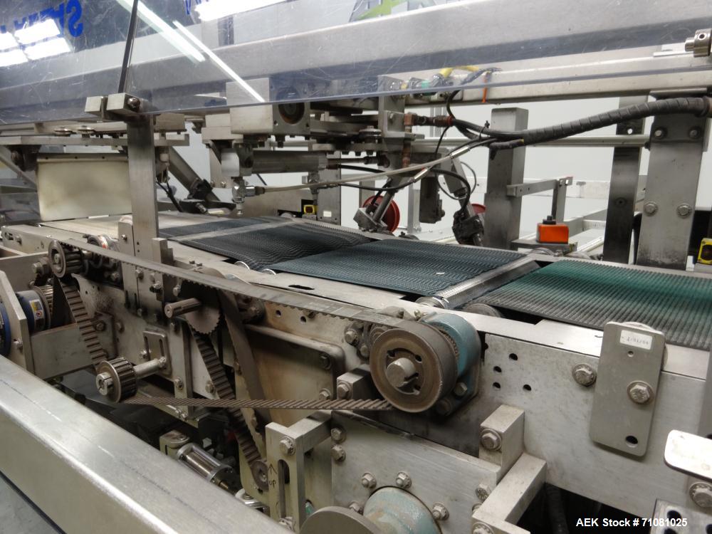 Used Fallas Model RH HS NDX-220 Automatic Pouch/Bag Case Erector Packer Sealer