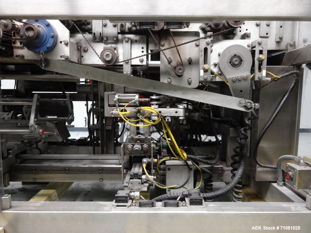 Used Fallas Model RH HS NDX-220 Automatic Pouch/Bag Case Erector Packer Sealer