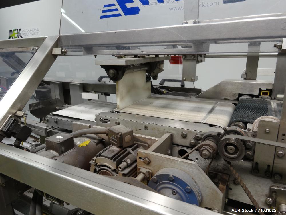 Used Fallas Model RH HS NDX-220 Automatic Pouch/Bag Case Erector Packer Sealer