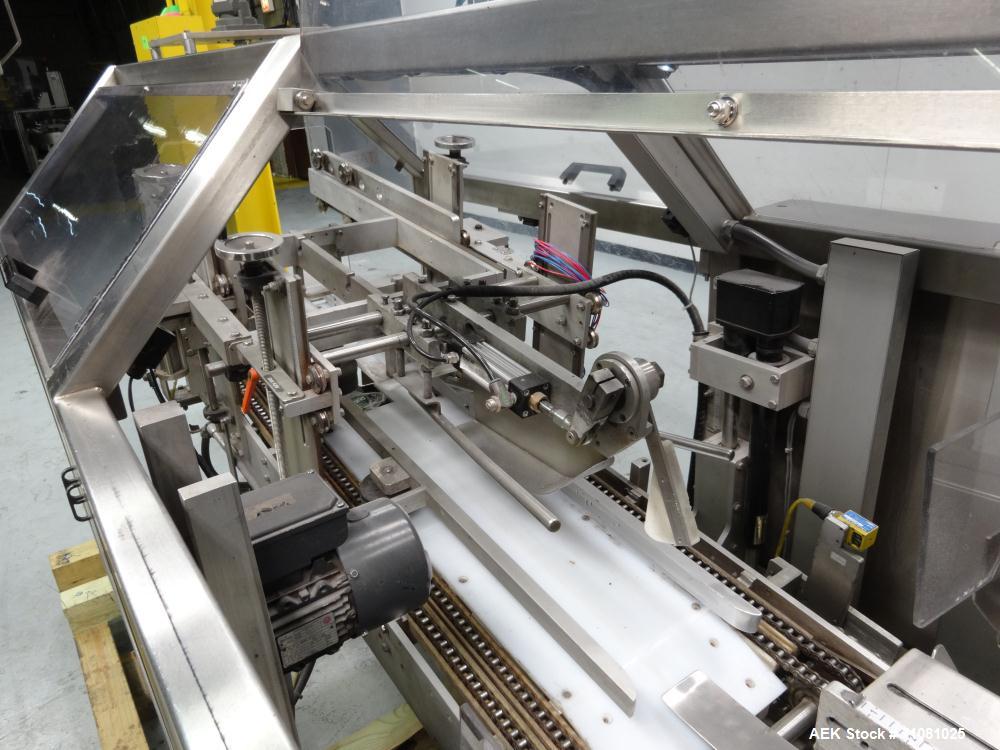 Used Fallas Model RH HS NDX-220 Automatic Pouch/Bag Case Erector Packer Sealer