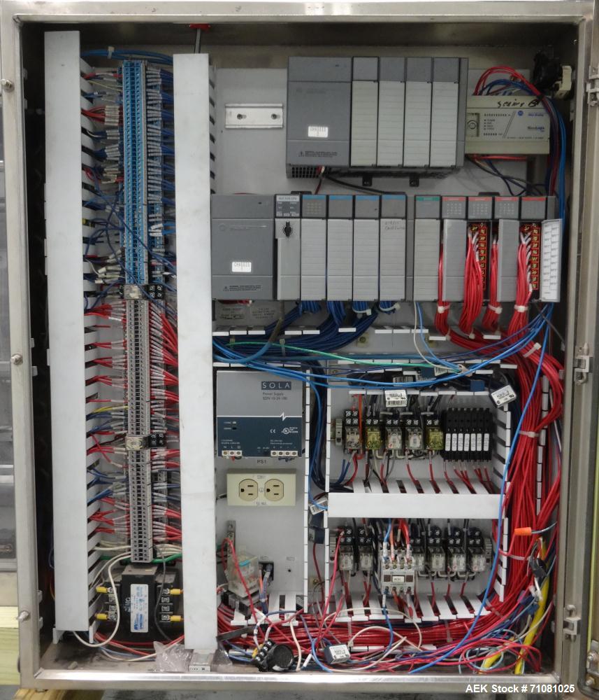 Used Fallas Model RH HS NDX-220 Automatic Pouch/Bag Case Erector Packer Sealer