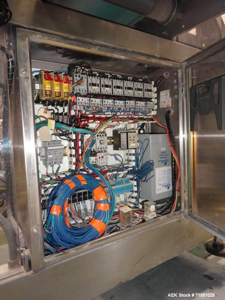 Used Fallas Model RH HS NDX-220 Automatic Pouch/Bag Case Erector Packer Sealer