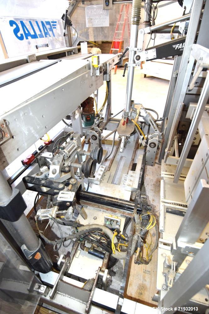 Used Fallas Jr Fallas Model R.H. VAC right hand automatic case erector and robot
