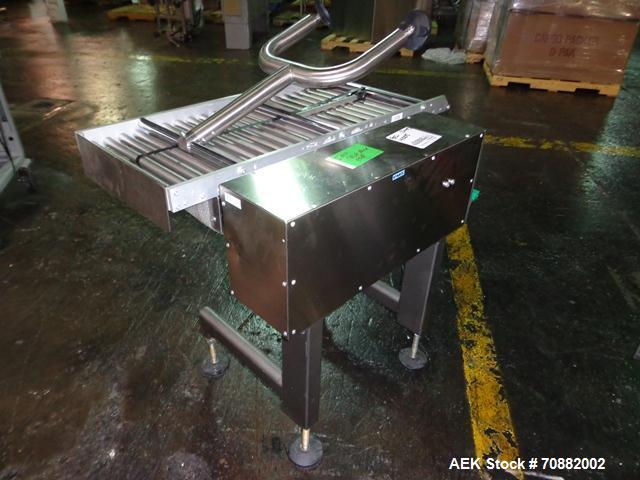 Used IMA Model CP15 Top Loading Case Packer. Capable of speeds up to 15 cases per minute. Case size range: (Length) 190mm-600mm, (Width) 80mm-400mm, (Height) 90mm-350mm. 3/60/480 Volt. Has Allen-Brad...