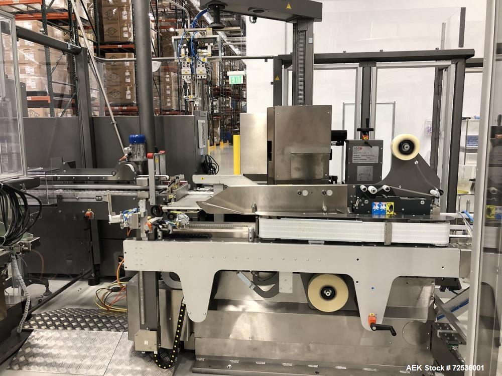 IMA Robotic Top-Load Case Packing and Palletizing System