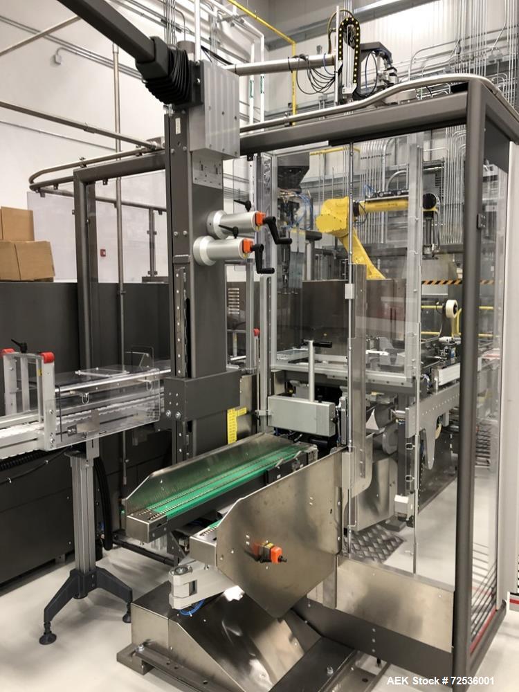 IMA Robotic Top-Load Case Packing and Palletizing System