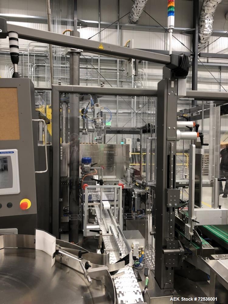 IMA Robotic Top-Load Case Packing and Palletizing System