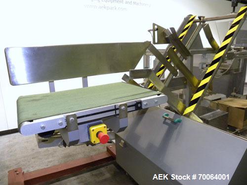 Used Marchesini/Pack Service Automatic Case Erector/Packer/Tape Sealer, Model PS510. Rated up to 13 cases and 300 cartons per minute (depending on case size and pack pattern). Case Size Range: 5.6" -...