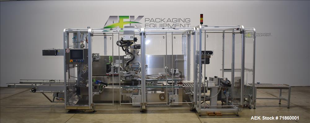 Used- Pester Pharmaceutical or Cosmetic Robotic Case Packer