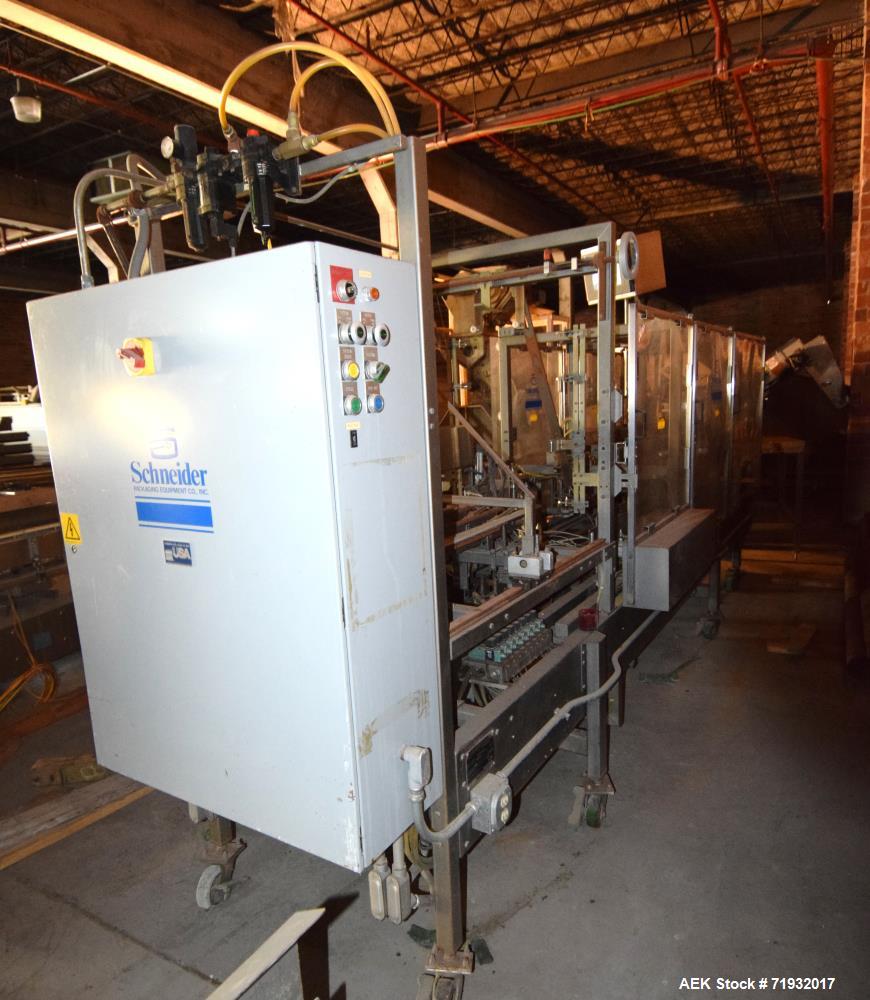 Used Schneider Packaging Equipment HCP-3V3P Horizontal Case Packer