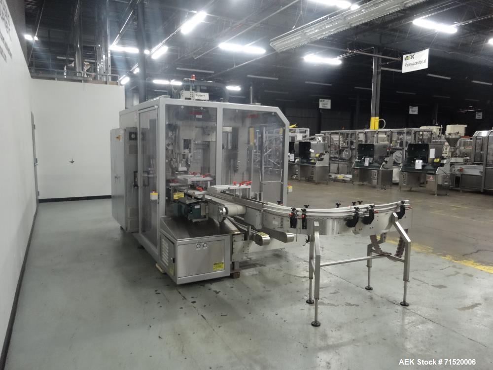 Used Serpa Model P250LH Top Load Case Packer.