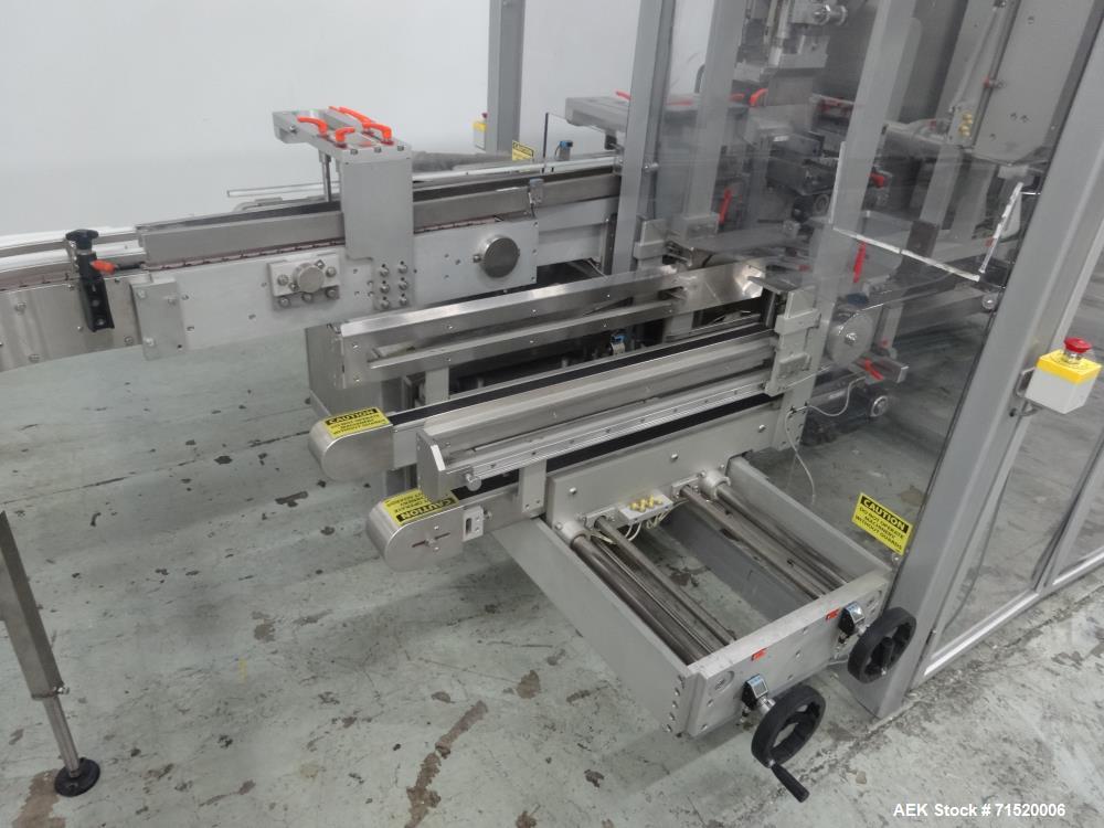 Used Serpa Model P250LH Top Load Case Packer.