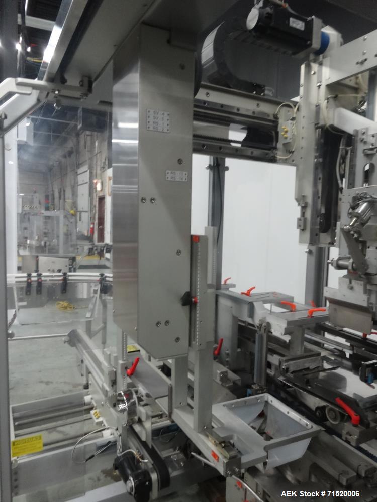 Used Serpa Model P250LH Top Load Case Packer.