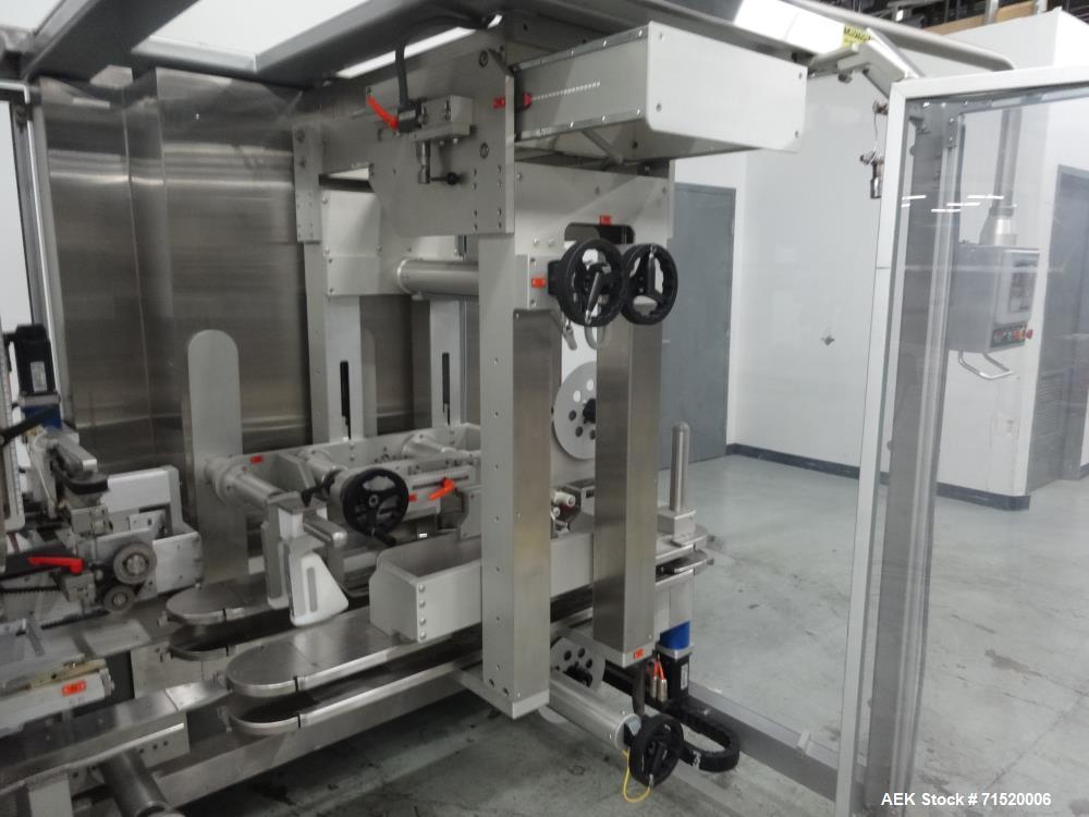 Used Serpa Model P250LH Top Load Case Packer.