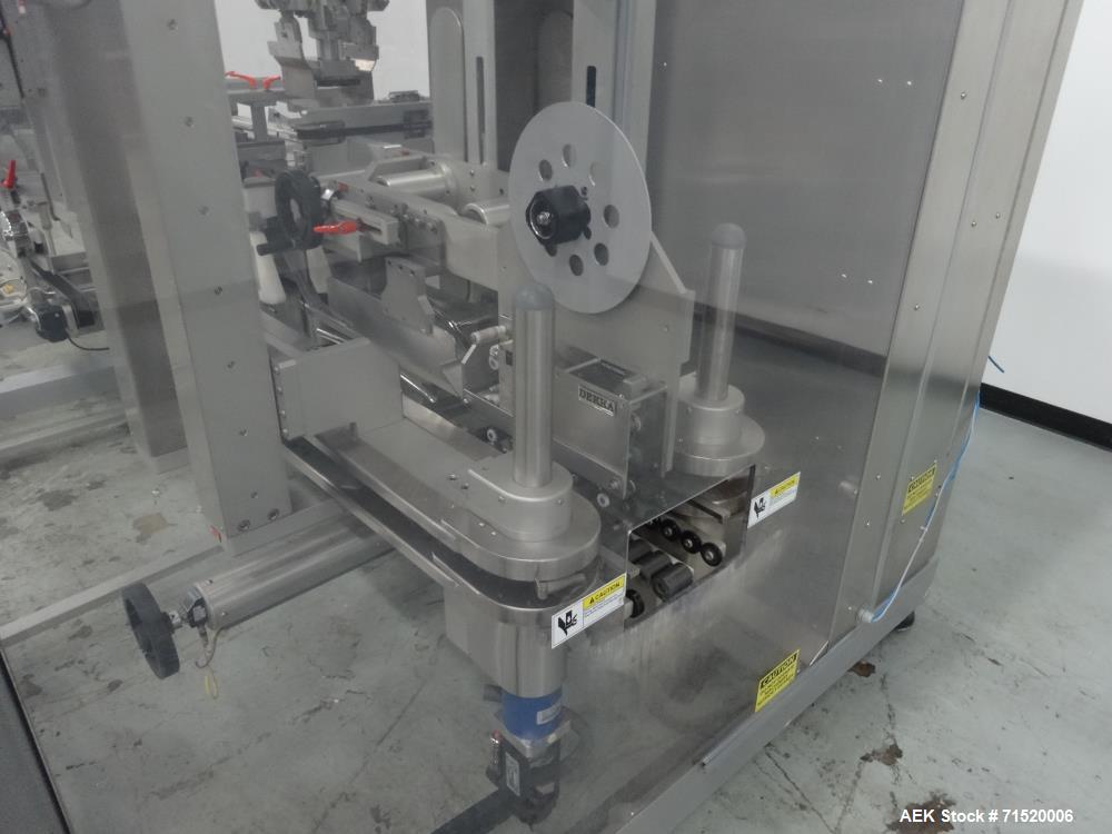 Used Serpa Model P250LH Top Load Case Packer.