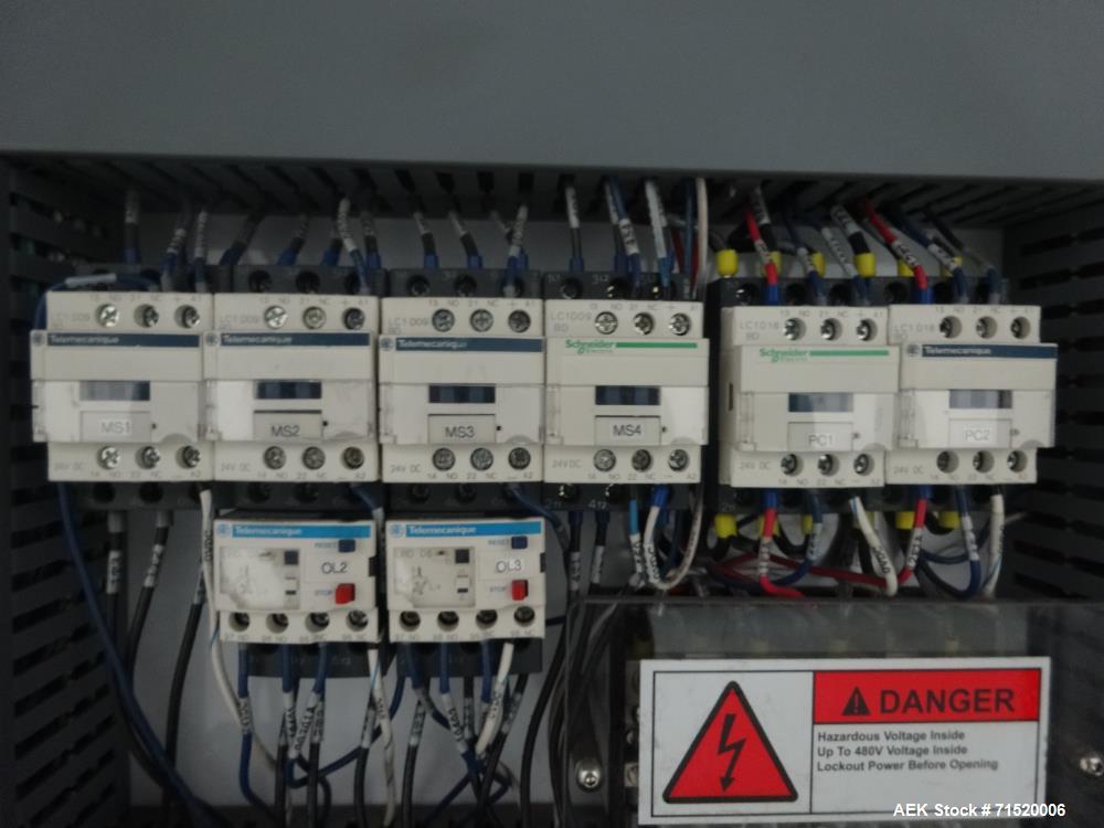 Used Serpa Model P250LH Top Load Case Packer.