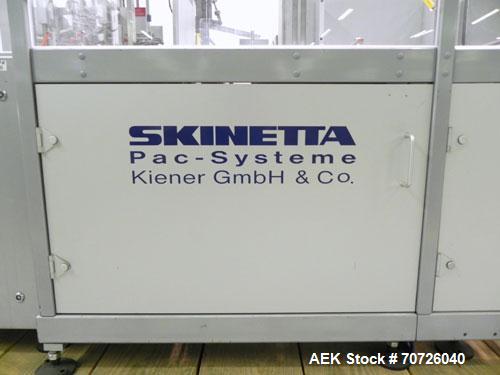 Used- Skinetta Model CaseTeq Type 145CP Case Packer.