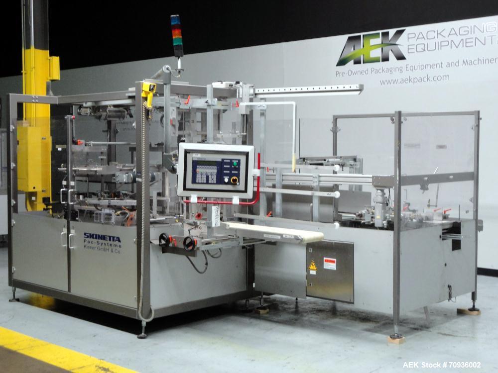 Used- Christ Packaging (Skinetta) Case Packer ,  Model CP145