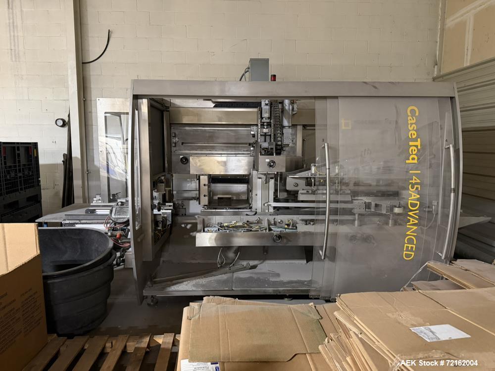 Used Christ Packaging (Skinetta) Case Teq 145 Advance Automatic Case Packer – Never Installed
