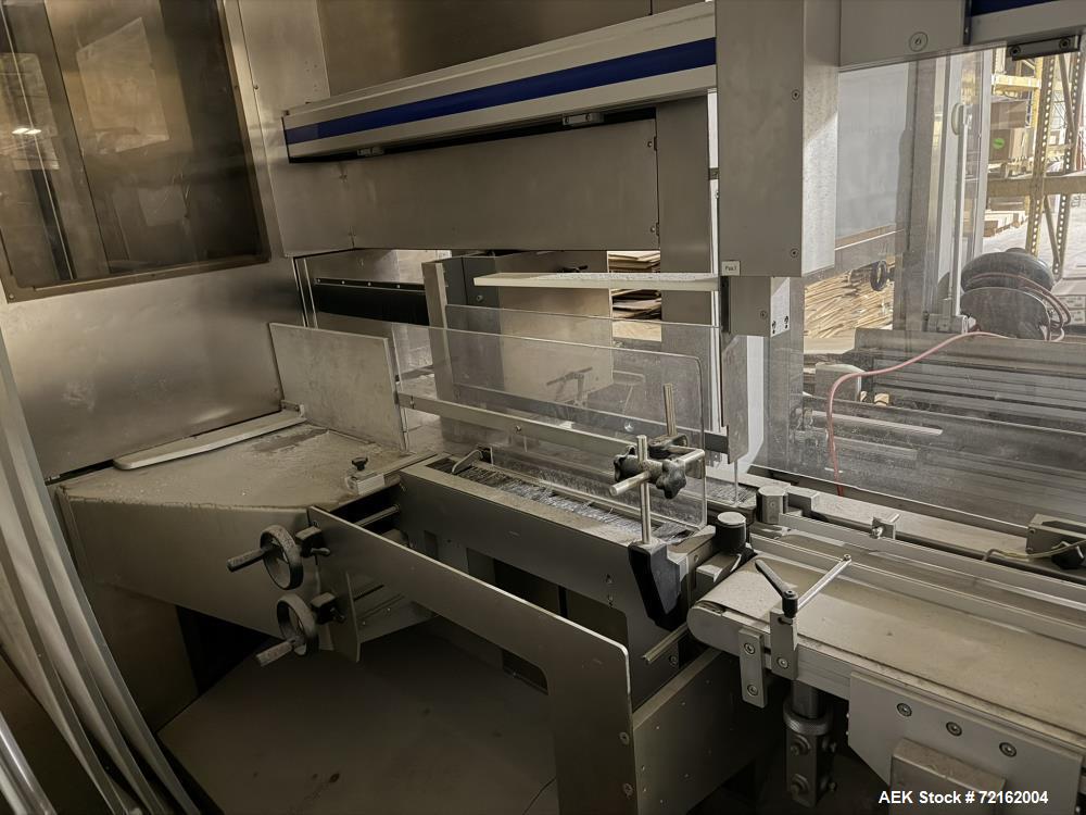 Used Christ Packaging (Skinetta) Case Teq 145 Advance Automatic Case Packer – Never Installed