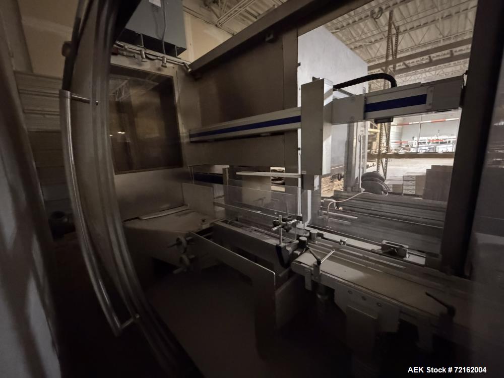 Used Christ Packaging (Skinetta) Case Teq 145 Advance Automatic Case Packer – Never Installed