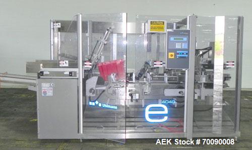 Used Uhlmann Model E4040 Case Packer.