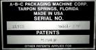 Used ABC Model EPS Case Erector, Packer, and Sealer