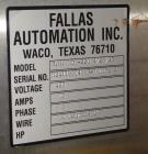 Used- Fallas Model RH NDX-220 Automatic Case Erector Packer Sealer